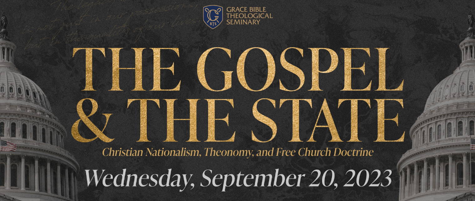 GBTS's G3 2023 Pre-Conference: The Gospel & the State